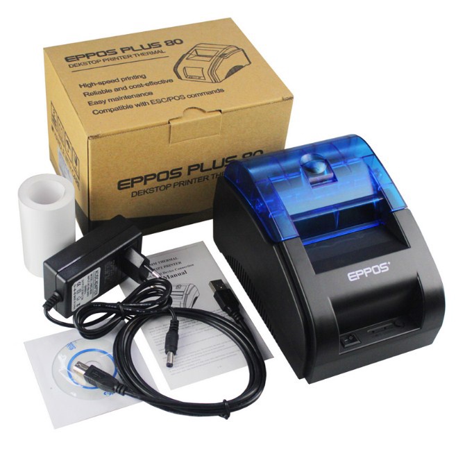 Printer Resi Thermal EPPOS PLUS 80mm EP80PLUS- USB BLUETOOTH