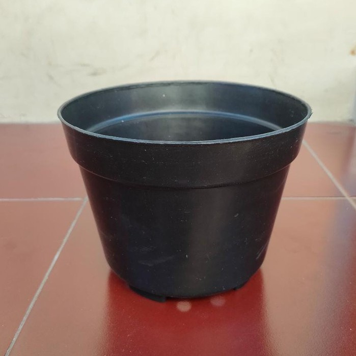 KOPENG - POT POLOS 30 hitam - pot bibit hitam - pot hitam polos - pot bunga - pot plastik