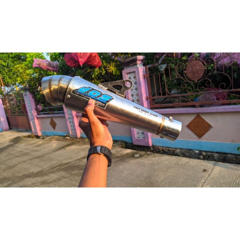 Slincer Knalpot Dos Jigsaw Keong Diameter 50mm.