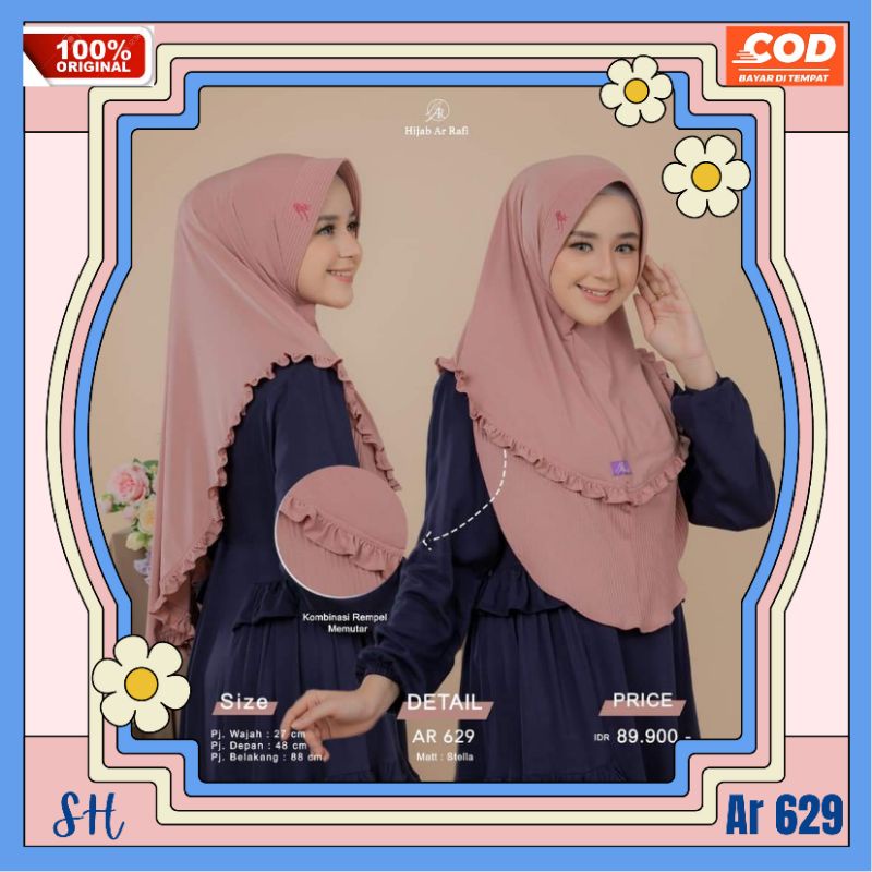 Jilbab hijab kerudung bergo krudung wanita dewasa jersey instan plisket rempel terbaru terlaris terk