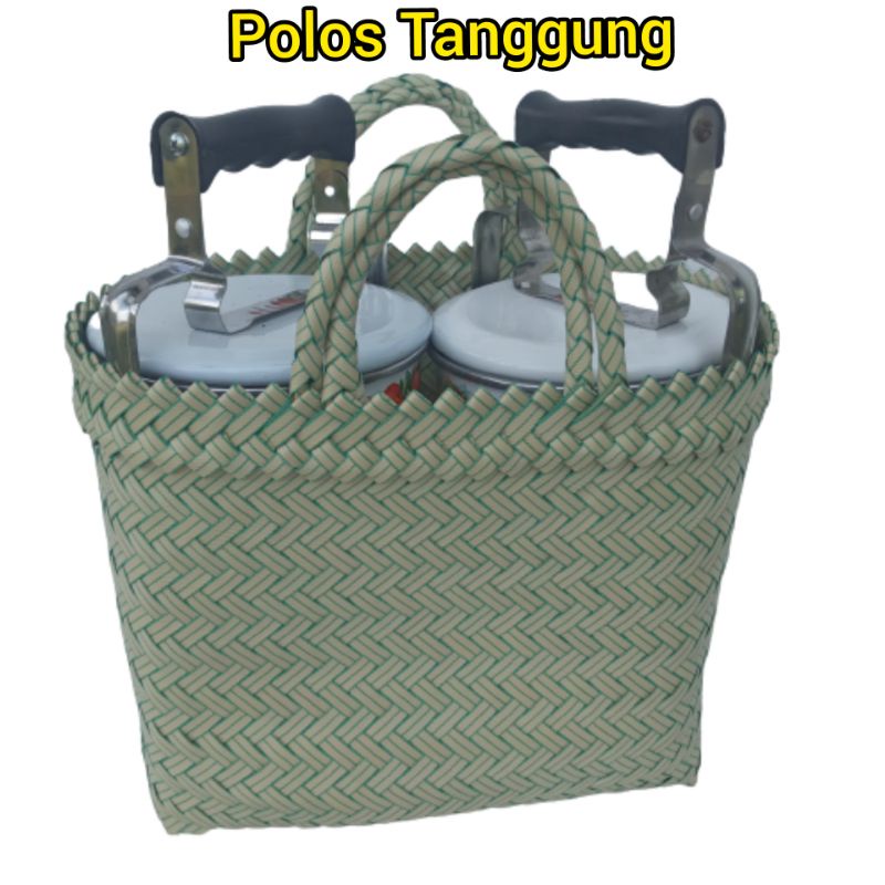 Tas Anyaman Plastik Polos/ Tas Plastik Polos