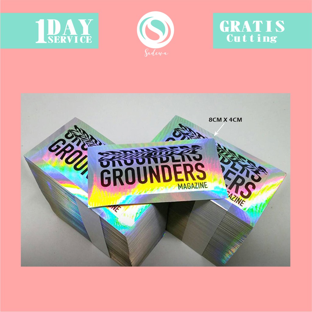 

SPH 8 1-6 Cetak Stiker Hologram Print Sticker Bentuk Persegi Tercepat Termurah