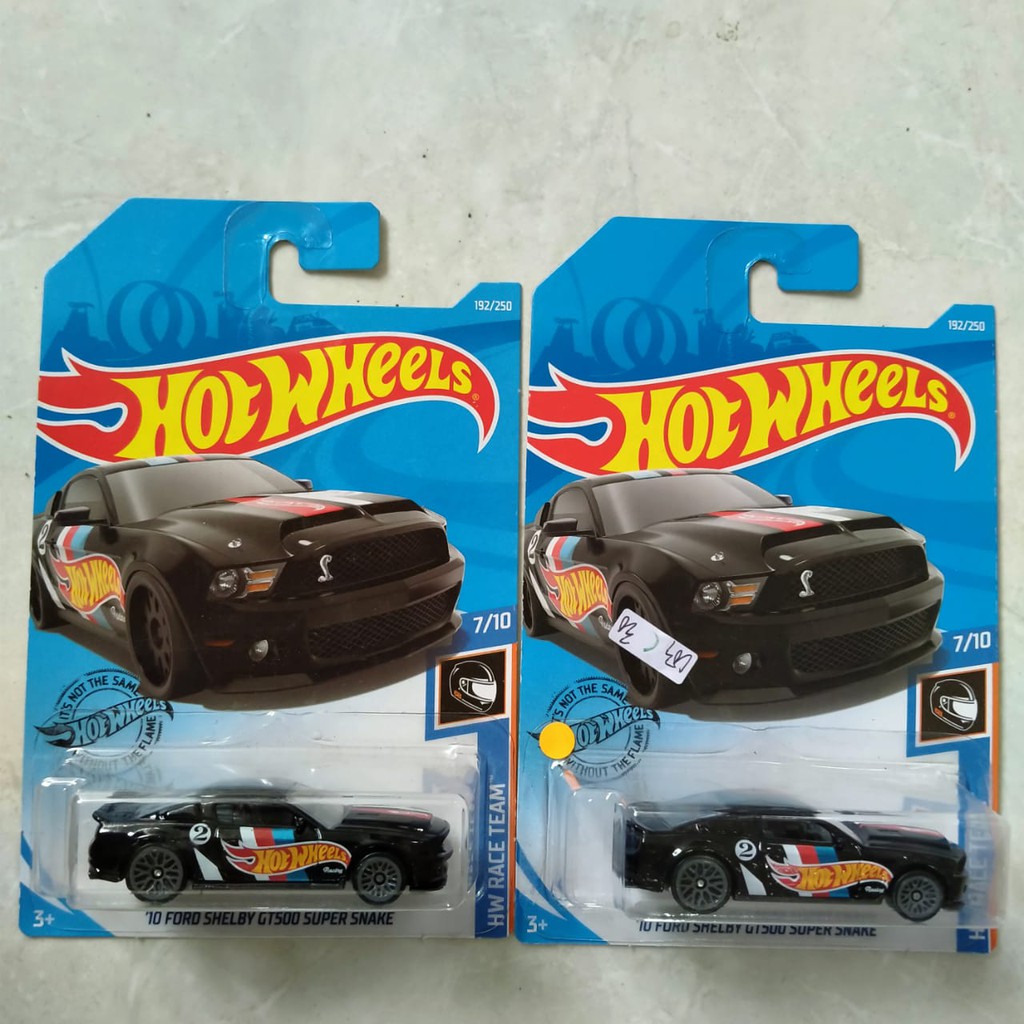 HW 10 FORD SHELBY GT500 SUPER SNAKE HW RACE TEAM