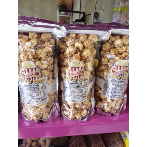 Pop Corn Caramel Kettle Corn Shopee Indonesia