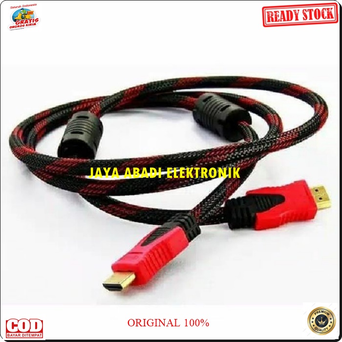 G309 ORIGINAL KABEL HDMI 1.5 METER CABLE TV CABEL TELEVISI PS GAME CPU MONITOR LAYAR LED FULL HD JEK JACK MALE FEMALE LAPTOP TV GAMBAR SUARA KONEKTOR PLUG BOOT KOMPUTER SWITCH ROUTER MODEM COMPUTER INDIHOME FIRTSMEDIA ROUTER ORIGIN RESOLUSI G309  ORIGINAL