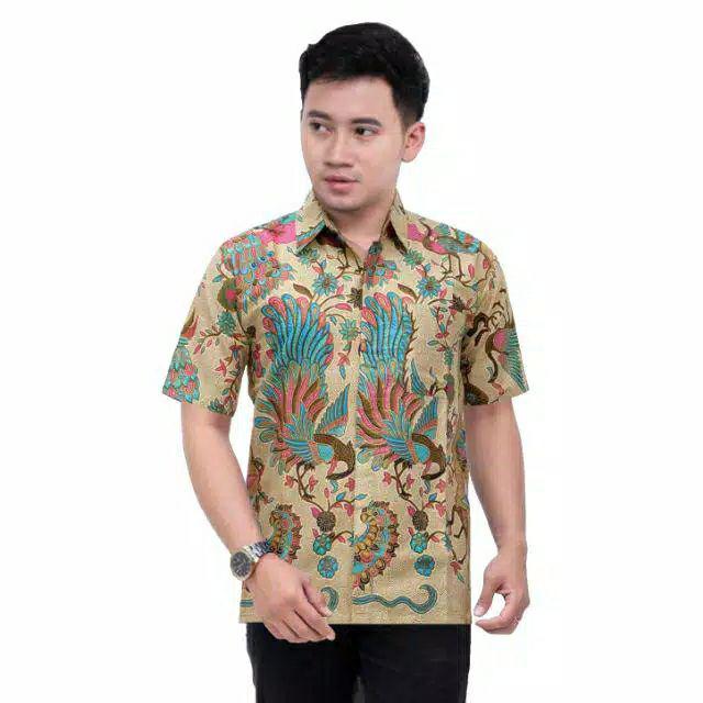 Maura Couple - Sania Ruffle Batik Couple-Merak hem