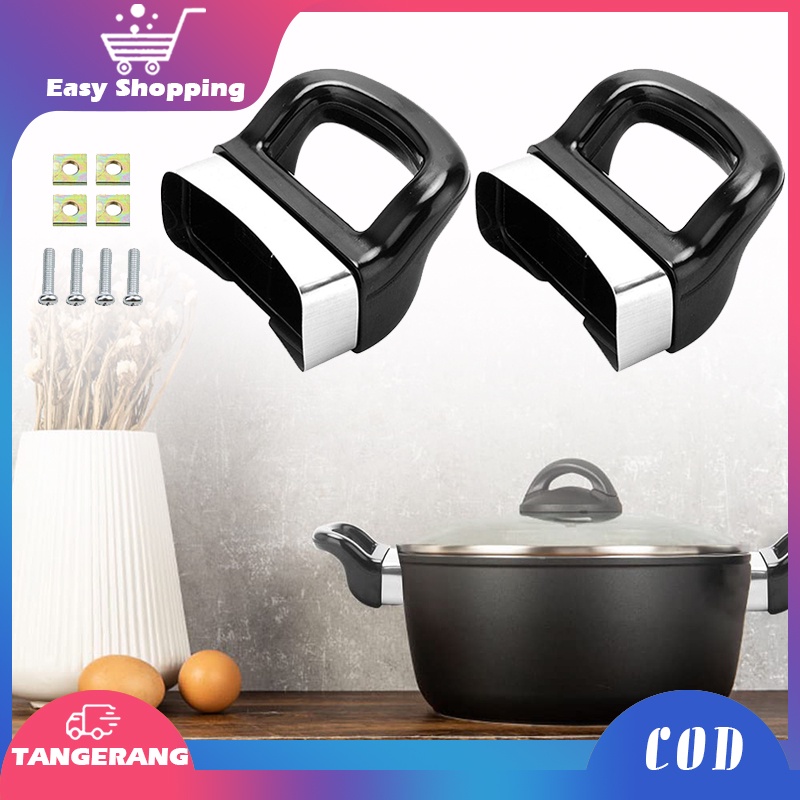 2pcs Pendek Panci Presto Handle Pegangan Gagang Presto 66mm Hundle Presto Pressure Cooker Handle