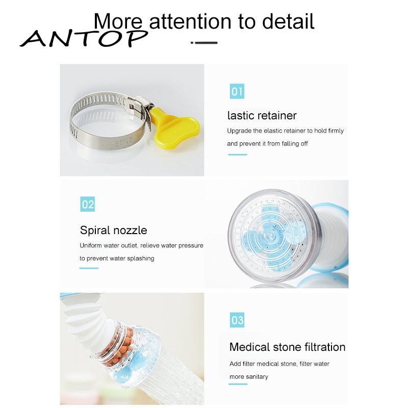 Nozzle Extender Keran Air Universal Model Putar Untuk Dapur