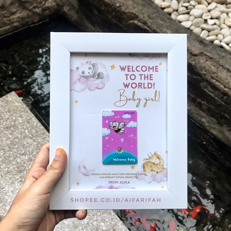 Hampers Emas Kado Bayi / Kado Ultah Anak / Baby Born Hampers / Kado Emas