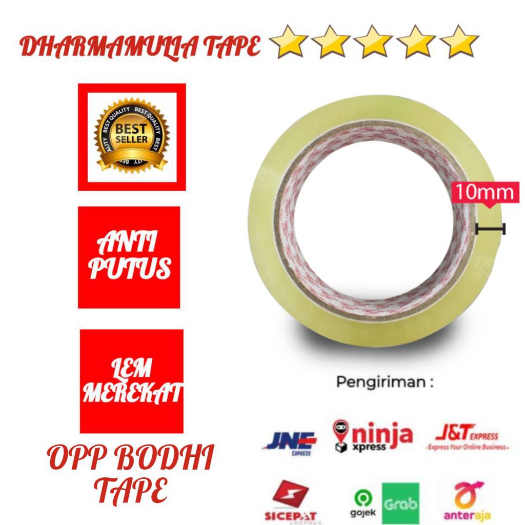 

LAKBAN BODHI BENING & COKLAT 45mm X 80 yard Termurah Berkualitas