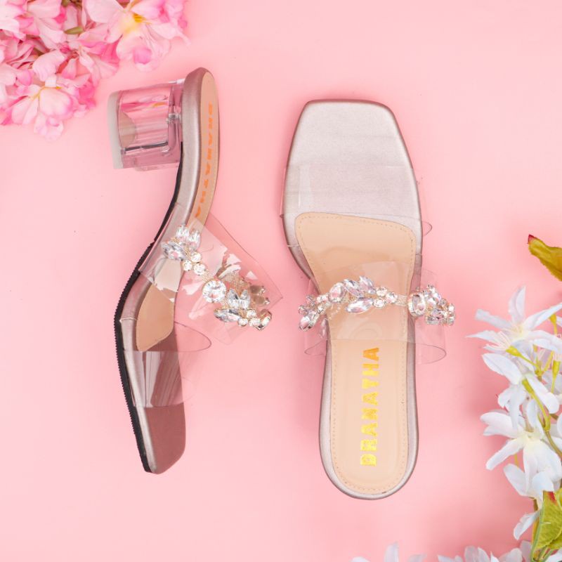 Sepatu Sendal Haihils Hak Tahu Pesta Wanita Dewasa Sandal High Heels Spatu Hils Kondangan Ibu Peremp