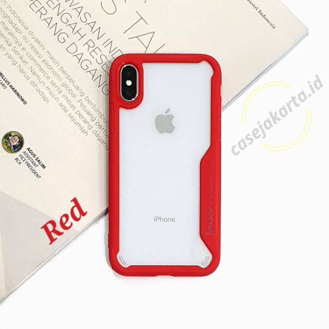 OPPO A3S A5 REALME C1  F1S A59  REDMI NOTE 7  SAMSUNG A10 M10 M20 -IPAKY SoftCase Bumper Transparent