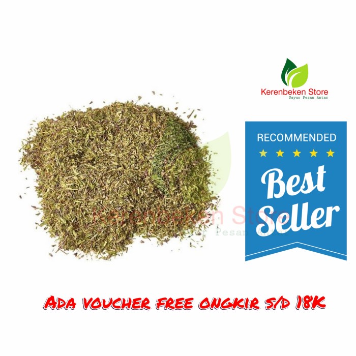 

Dried Thyme - timi kering repack 20gr