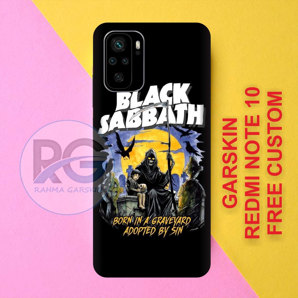 COD GARSKIN REDMI NOTE 10 MOTIF DEATH SKULL - ISI 2PCS GARSKIN