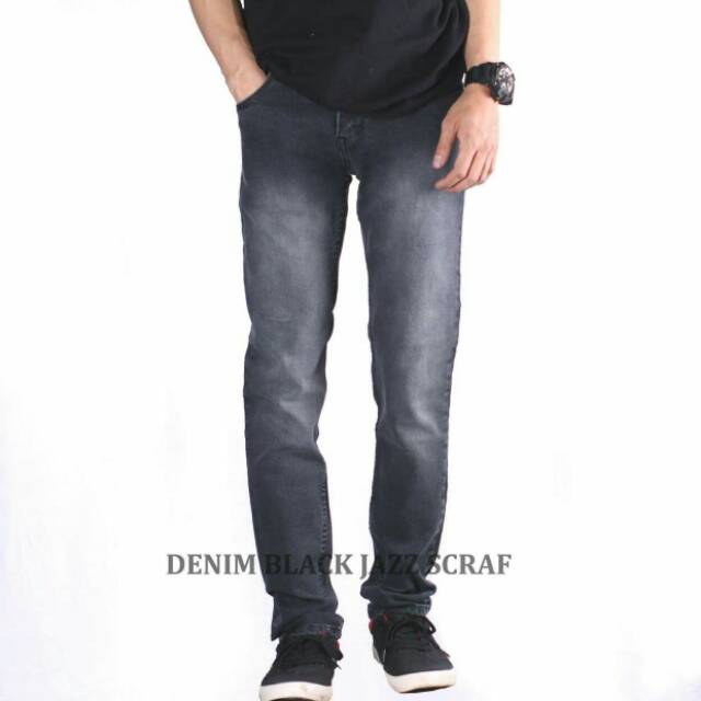 Celana jeans skiny black jazz scrab blackfield