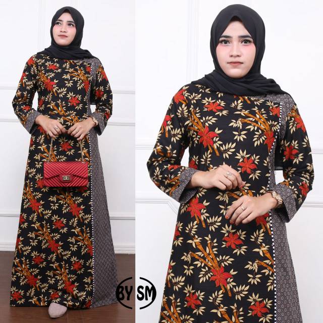 Gamis kombi bambu