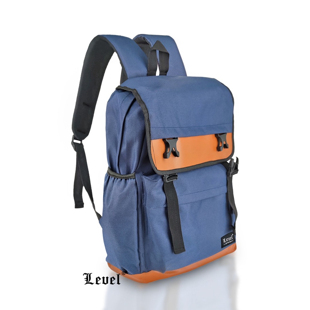 Fashionstoreku Tas Ransel Level CAVE Backpack Wanita Pria Tas Sekolah/Kuliah/Laptop