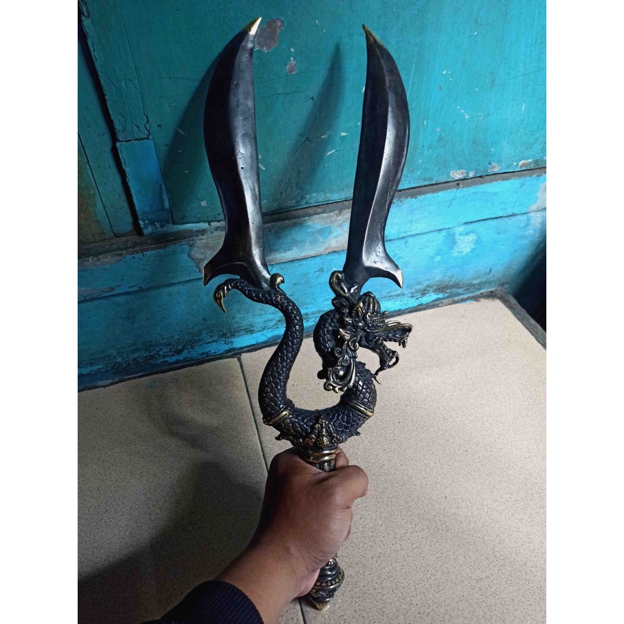 Koleksi Pusaka Antik Tombak Pataka Naga Baruna Koleksi Termurah