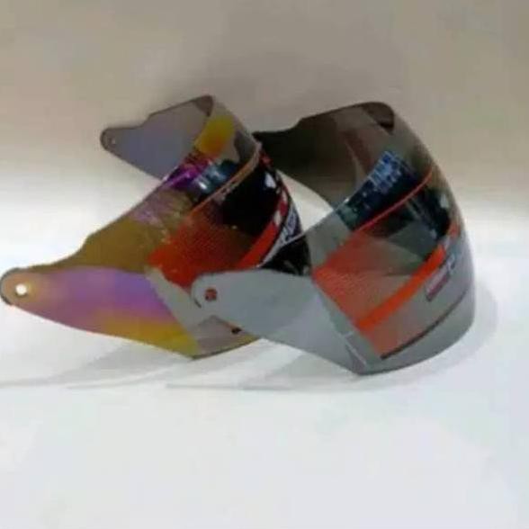 Stok terbatas!.. Kaca helm/visor helm gm evo/gm fiktur 100%orginal NDR (silver)