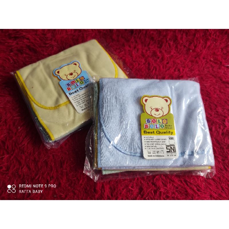 SNI BOLOBOLO (6pcs) GURITA REKAT BAYI POLOS