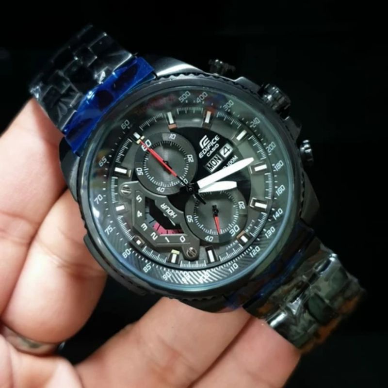 JAM TANGAN CASIO EDIFICE EF 558 ENGINE MIYOTA JAPAN WITH BATTERY