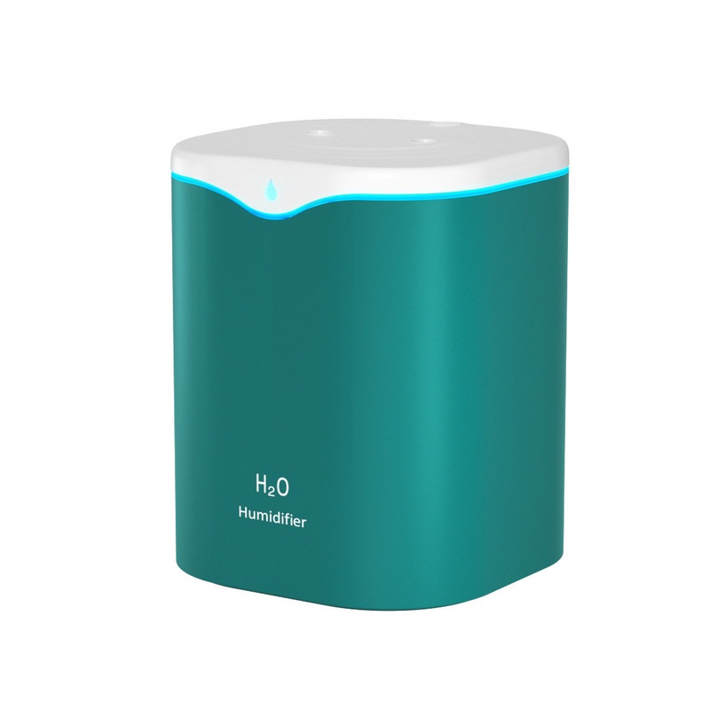 ANQI SHOP Humidifier K7 Air Aromaterapi Diffuser Dual Mist 2ltr Dual Mist VS-1833-Hijau