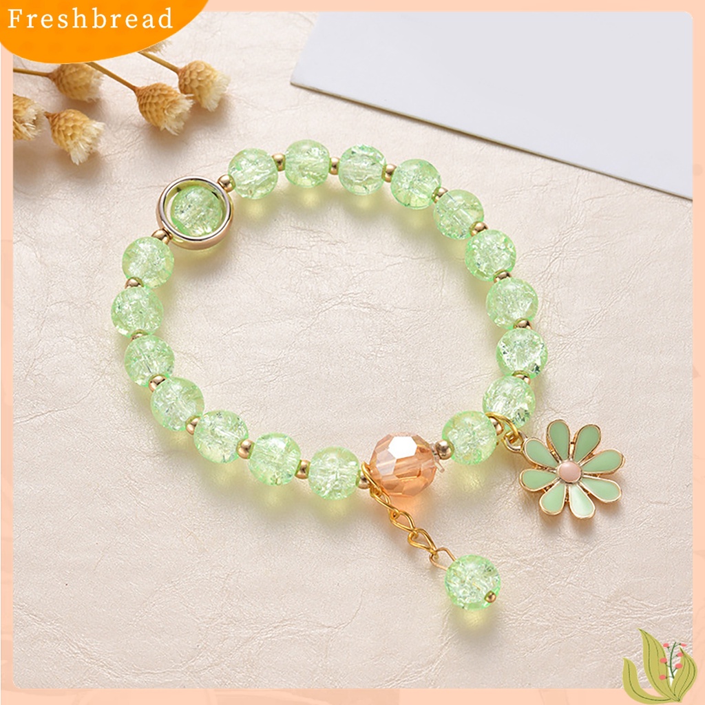 Terlaris Bracelet Faux Crystal Exquisite Women Attractive Sunflower Bracelet for Gift