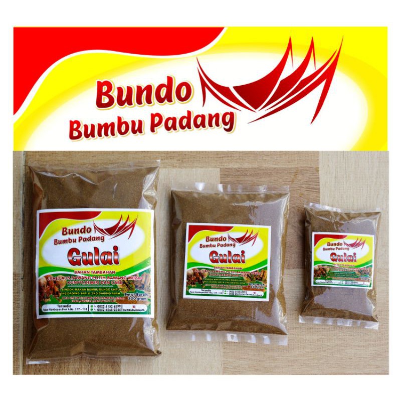 

Rempah Gulai / Bumbu Gulai Padang