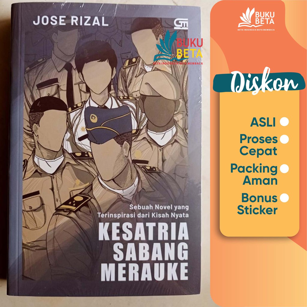Kesatria Sabang Merauke - Jose Rizal-buku beta