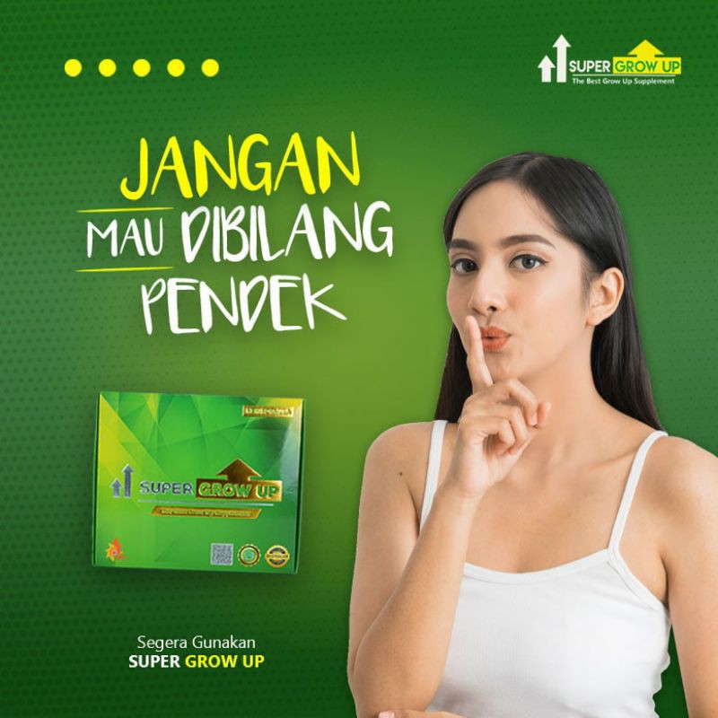 Super Grow Up ASLI (✓BPOM & ✓Halal)