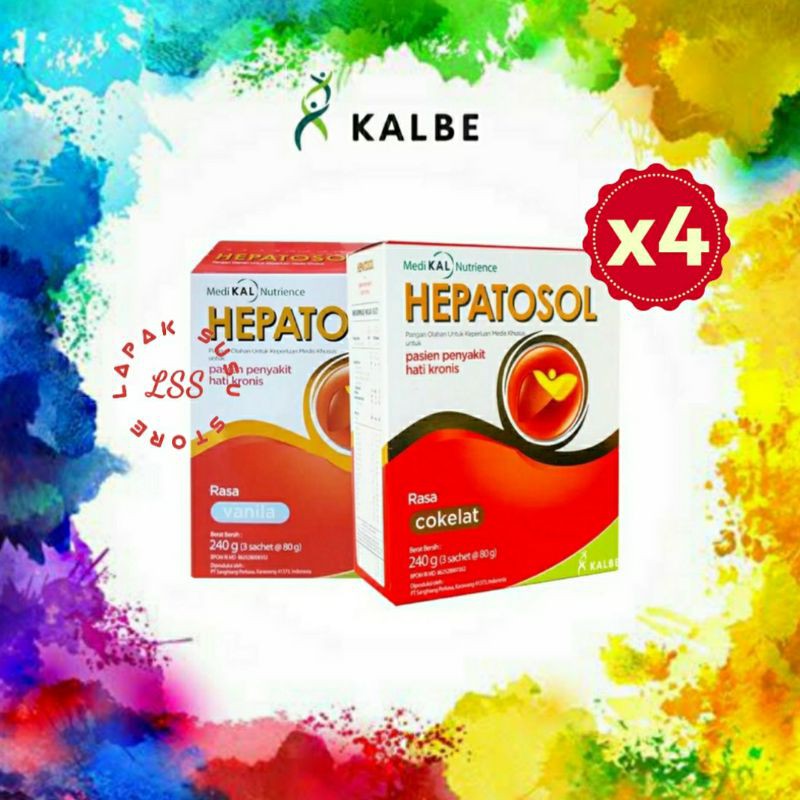 

4 Box - Hepatosol 240gr