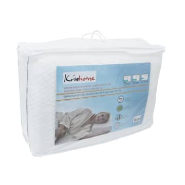 Krishome Set Bantal Memory Foam 60x40 Cm 2 Pcs