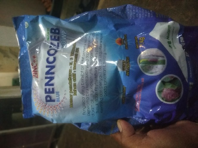 Fungisida Penncozeb 80 Wp 1 Kg Mancozeb Biru