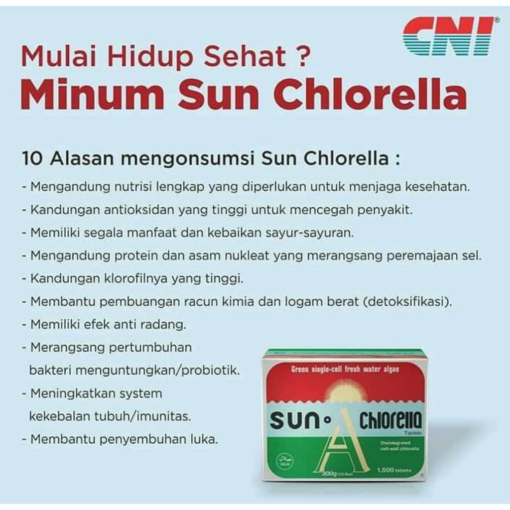 Sun Chlorella CNI 300 Jepang