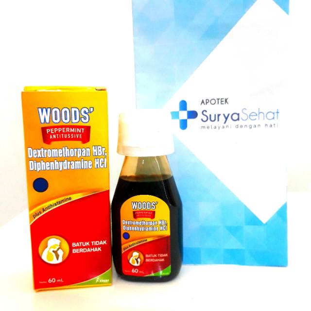 Woods' Peppermint Sirup Obat Batuk