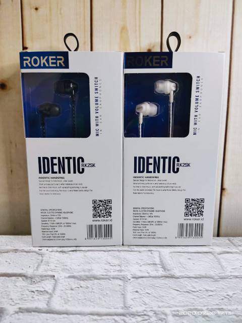 Roker Handsfree Identik RK25K Universal Mic