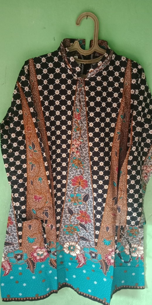 Batik Tunik Shibori Jumputan Terbaru Size S-3l / Hrb026 Yelbor