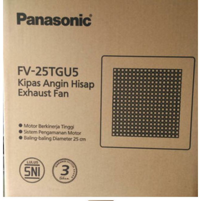 exhaust fan plafon 10inch panasonic / kipas angin hisap panasonic
