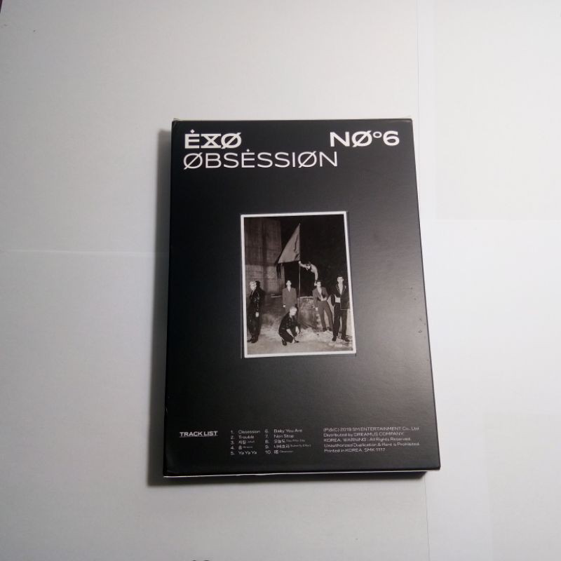 ALBUM EXO OBSESSION UNSEALED (BACA DESC) POSTCARD SUHO PC PHOTOCARD CHEN