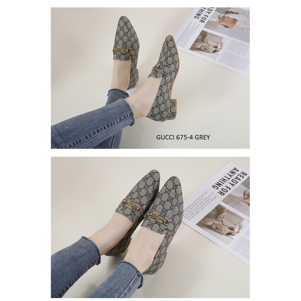 SEPATU WANITA LOAFERS SHOES 675-4