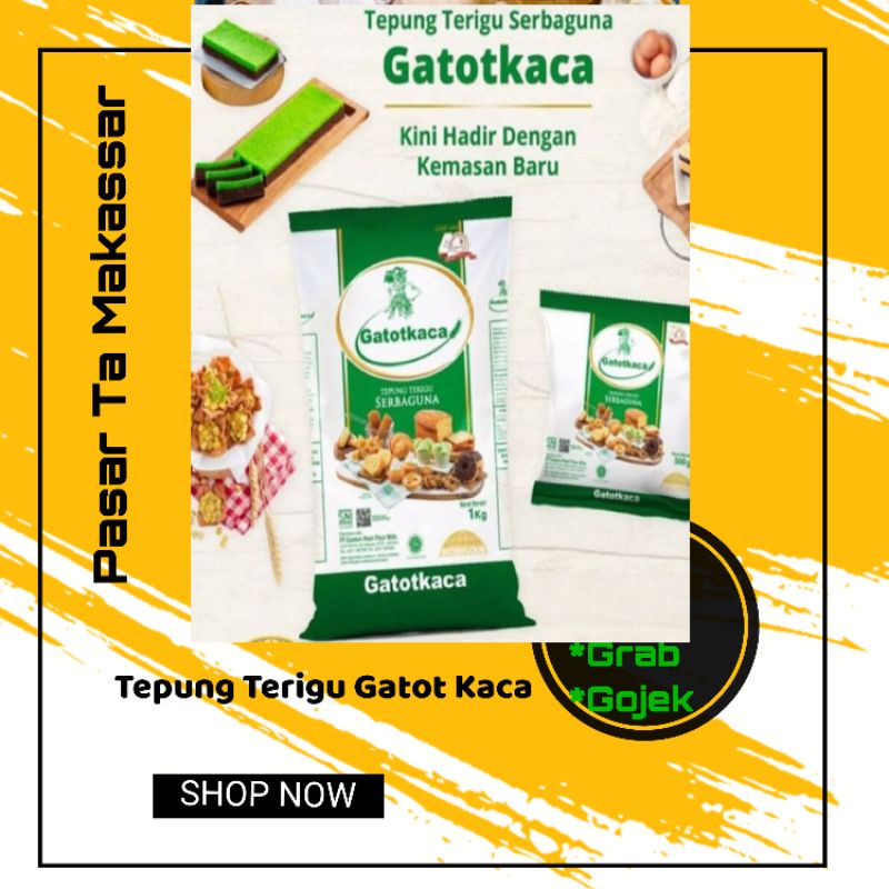 

Terigu Gatot Kaca kemasan / Pasar Ta Makassar