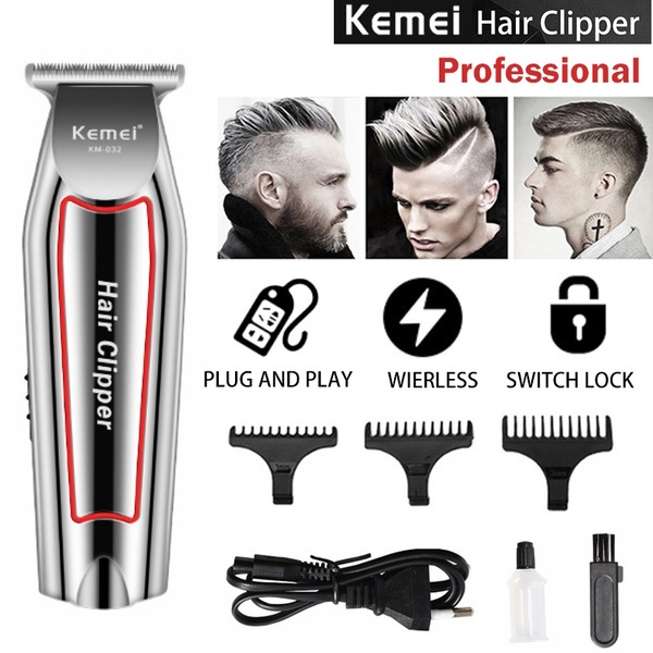 Hair Clipper Kemei Original KM-032 Alat Cukur Rambut Kumis Jenggot