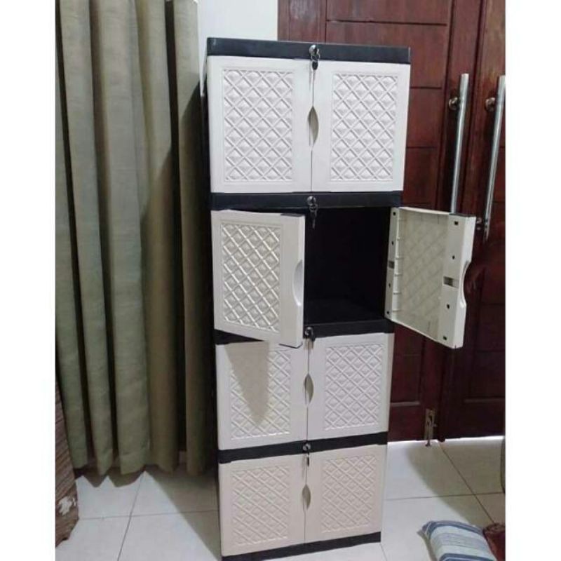 Aquose 4 Susun PUTIH Full Kunci