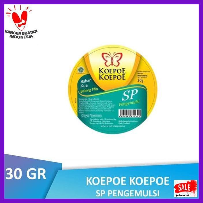 

DERPOWBAKING- BTL KOEPOE KOEPOE SP PENGEMULSI 30 GR | KUPU KUPU -ASLIII.