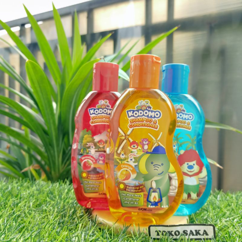 Jual Kodomo Kids Shampo & Conditioner 200ml - Shampo Anak Anak | Shopee ...