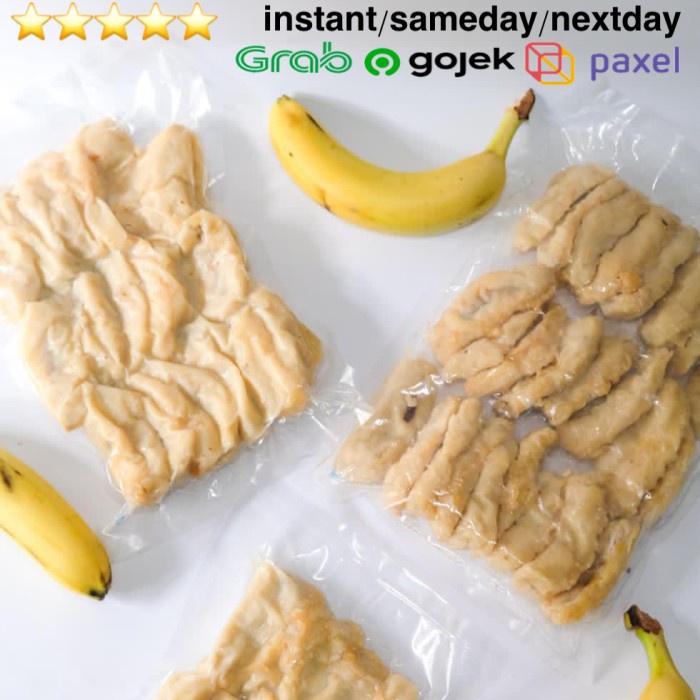

✨COD✨ Frozen Pisang Goreng Wijen isi 25pcs