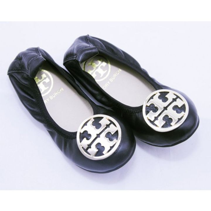 Sepatu Anak / TB Real Leather Big Logo - Black