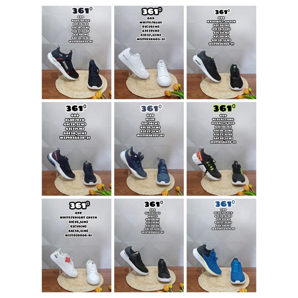 SNEAKERS/SEPATU SPORT PRIA 361° ORIGINAL