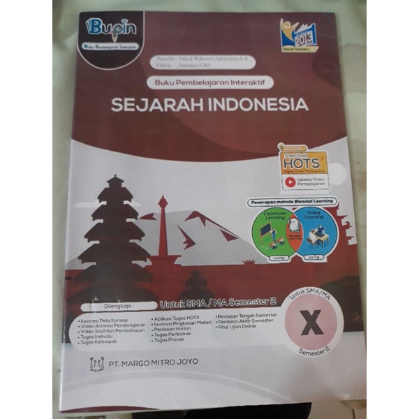 LKS SEJARAH INDONESIA KELAS X SEMESTER 2