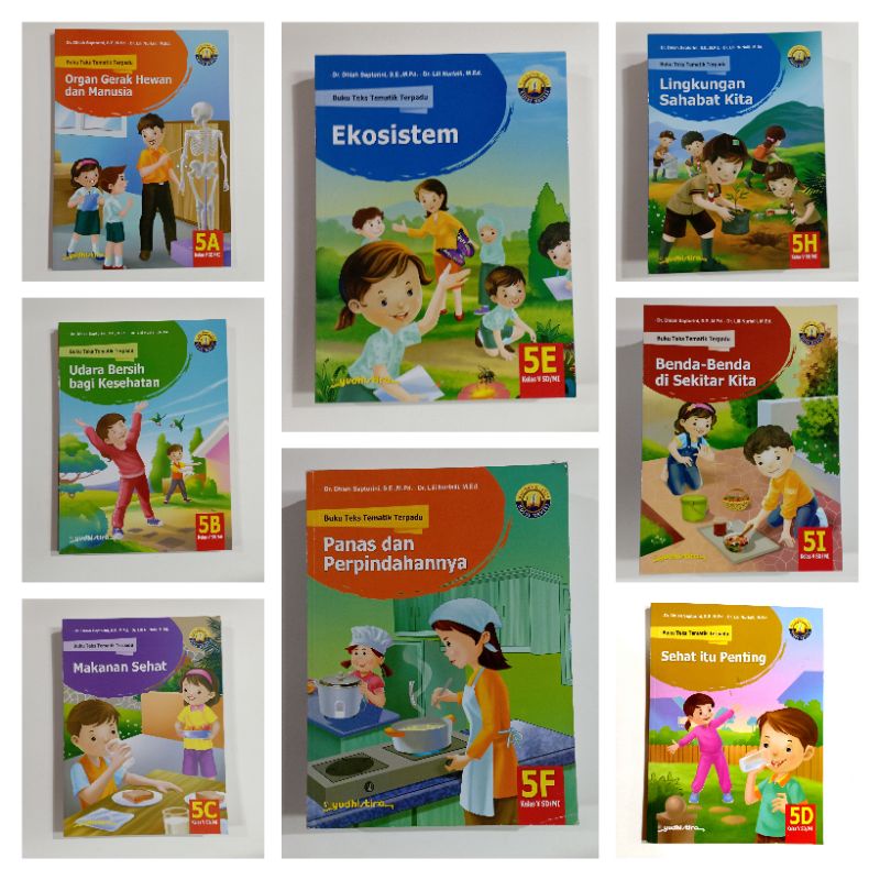 TEMATIK TERPADU SD/MI KELAS 5a, 5b, 5c, 5d, 5e, 5f, 5g, 5h, 5i revisi  Yudistira